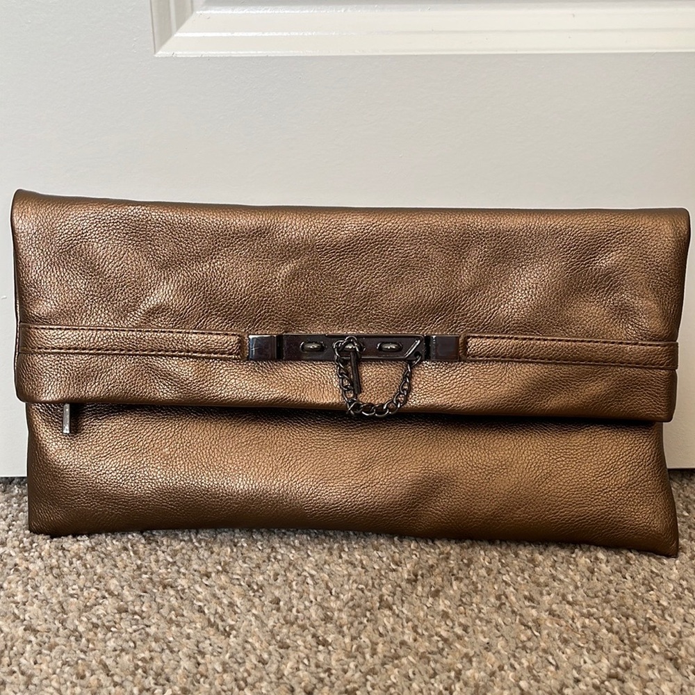 Express Bronze Copper Clutch